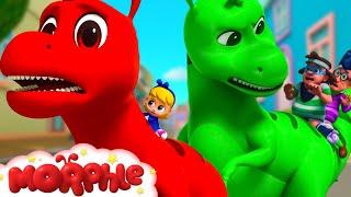 SCARY DINOSAUR CHASE!!The Orphle Bandits| Best Episodes of Morphle TV | Monster Cartoon for Kids