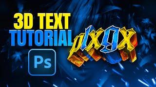 How To Make *THE BEST* 3D TEXT in Photoshop in 2024!