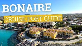 Bonaire Cruise Port Overview | Top Things to Do in Bonaire Port (4K)