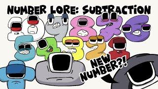 New Number Lore added!?! | Alphabet Lore Subtraction Series