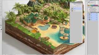 The making of "Disney Vacation Club" digital board game, Piotr Kolus, Lead 3D artist at Ars Thanea