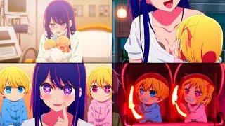 Ai Hoshino with Aqua and Ruby Cute and Funny Moments Compilations | Oshi no Ko