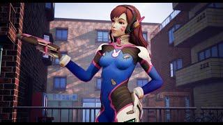 [AZmaybe9] Overwatch Giantess D.Va Hug Twitch Highlights