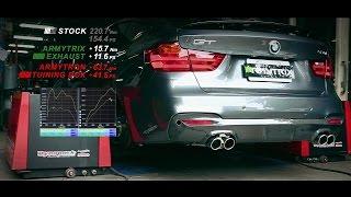 BMW F34 320i GT | ARMYTRIX Quad-Tips (M3) Style Valvetronic Exhaust | ARMYTRON Tuning Box