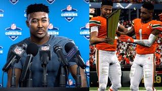 Madden 20 Career Mode - National Championship Game & NFL DRAFT [Face Of The Franchise]