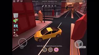 Playing jailbreak on a friend's account (being a police and a criminal)