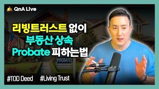 내 부동산, 굳이 리빙트러스트 안 만들어도 Probate 없이 상속할 수 있다던데? [344강 TOD Deed&리빙트러스트]