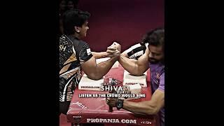 Akash Kumar (Wrist Hunter) Is Great Arm Wrestler ️ #armwrestling #draftshivamshorts