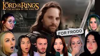 TOP  "FOR FRODO" Reactions in The Lord of The Rings: The Return of The King (2003) | Movie Reaction