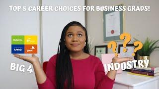 TOP 5 CAREER OPTIONS IN ACCOUNTING | BUSINESS | FINANCE