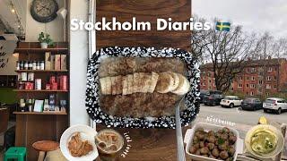 sweden vlog  | visiting the swedish house, cafes & secondhand shop, korean married coouple 