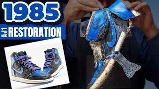 Bringing Dead Js Back To Life: 1985 Air Jordan 1 Restoration