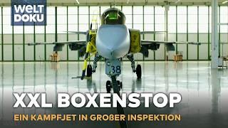 DAS BIEST IN INSPEKTION: Kampfjet Saab JAS 39 Gripen wird Generalüberholt | WELT HD DOKU