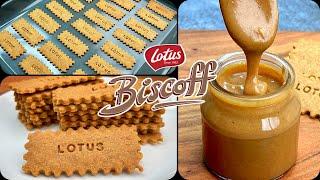 Homemade Lotus Biscoff Cookies & Spread Recipe | No Egg, No Maida