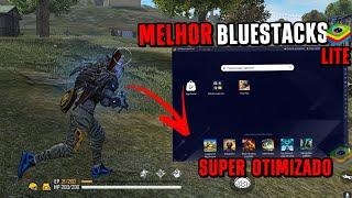 DESCOBRI O MELHOR EMULADOR BLUESTACKS LEVE PARA QUALQUER PC FRACO MELHORES CONFIGURAÇÕES  FREEFIRE