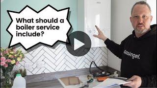 What should a gas Boiler Service include? 
