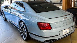 2023 Bentley Flying Spur Hybrid V6 is $300000 *BEST  LUXURY SEDAN EVER* Walkaround Review