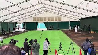ジャイアンツ　沖縄キャンプ　井上温大　ブルペン