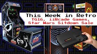 Retro News: Pac-Man 40th Reviews, iiRcade gets games, TG-16 Mini Available and Star Wars Lights Up