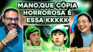 REACT VÍCIO NERD | A CÓPIA brasileira (e horrorosa kkkk) de CHAVES! - Miguelito 