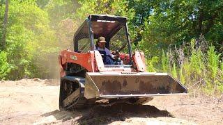 Building A Backyard Dirt Bike Track in One Day!