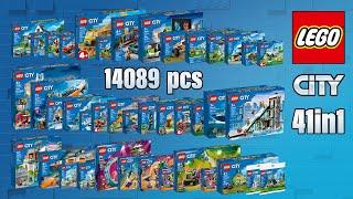 ALL LEGO City 2023 1HY (41in1)[14089 pcs] Step-by-Step Building Instructions @TopBrickBuilder