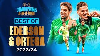 BEST OF EDERSON & ORTEGA 2023/24 | Best goalkeeping duo in the world footage?!