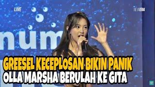 Funny!! Greesel JKT48 let slip to panic, Olla Marsha wants to act against Gita JKT48