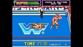 WWF Superstars (Arcade) Playthrough longplay retro video game