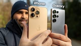 Galaxy S25 Ultra vs. iPhone 16 Pro Max: A REAL Day in the Life | Camera & Battery Test