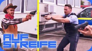 Cowboy fordert Polizei zum Duell heraus! | Auf Streife | SAT.1