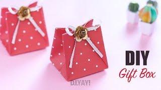 DIY GIFT BOX IDEAS | Gift Ideas | Paper Craft