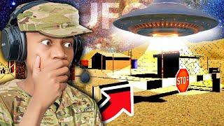 Working At AREA 51 In This HORROR GAME