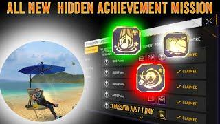 How To Complete Achievement Mission Free Fire | New Hidden Achievement Mission Free Fire