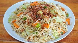 MIE GORENG KAMPUNG ALA HAJATAN !! GURIH DAN ENAK BANGET..