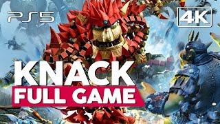 Knack 1 | Full Gameplay Walkthrough (PS5 4K60FPS) No Commentary