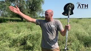 Setting Up a Hunting Spot on a field edge