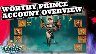 NOODLE OR TITAN? PRINCE YT ACCOUNT OVERVIEW! LORDS MOBILE