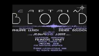 Commodore 64: Captain Blood game ending by Infogrames