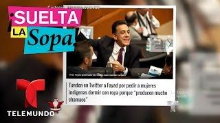 Suelta La Sopa | Omar Fayad reacciona a ataques por comentarios a indígenas | Entretenimiento