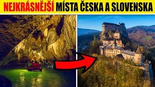 TOP 10 nejkrásnějších MÍST ČESKA A SLOVENSKA