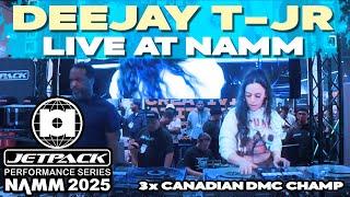 Deejay T-JR Live DJ Set at NAMM 2025 | JetPack Bags x Beat Junkies Performance Series