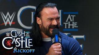 Drew McIntyre’s fans tell Damian Priest to "shut up": WWE Clash at the Castle Kickoff, June 14, 2024
