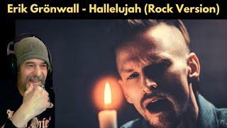 WOW! JUST INCREDIBLE! - Metal Dude*Musician - (REACTION) - Erik Grönwall - Hallelujah (Rock Version)