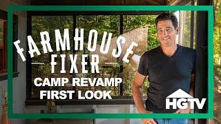 PREMIERE PREVIEW: Farmhouse Fixer: Camp Revamp | HGTV