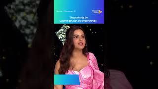 Words of wisdom by Jasmin Bhasin | Ladies v/s Gentlemen S2 | Flipkart Video #Shorts #YouTubeShorts