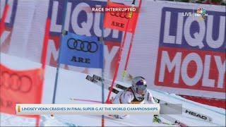 Lindsey Vonn crash