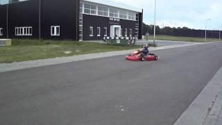 Snelle draai met kart