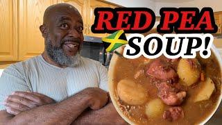 How to make RED PEA SOUP! (With PIGTAIL & COW FOOT)