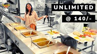 Unlimited Food Buffet at Rs.140/-(13+ Items) | Street Food India | Ludhiana | Express Vegetarian